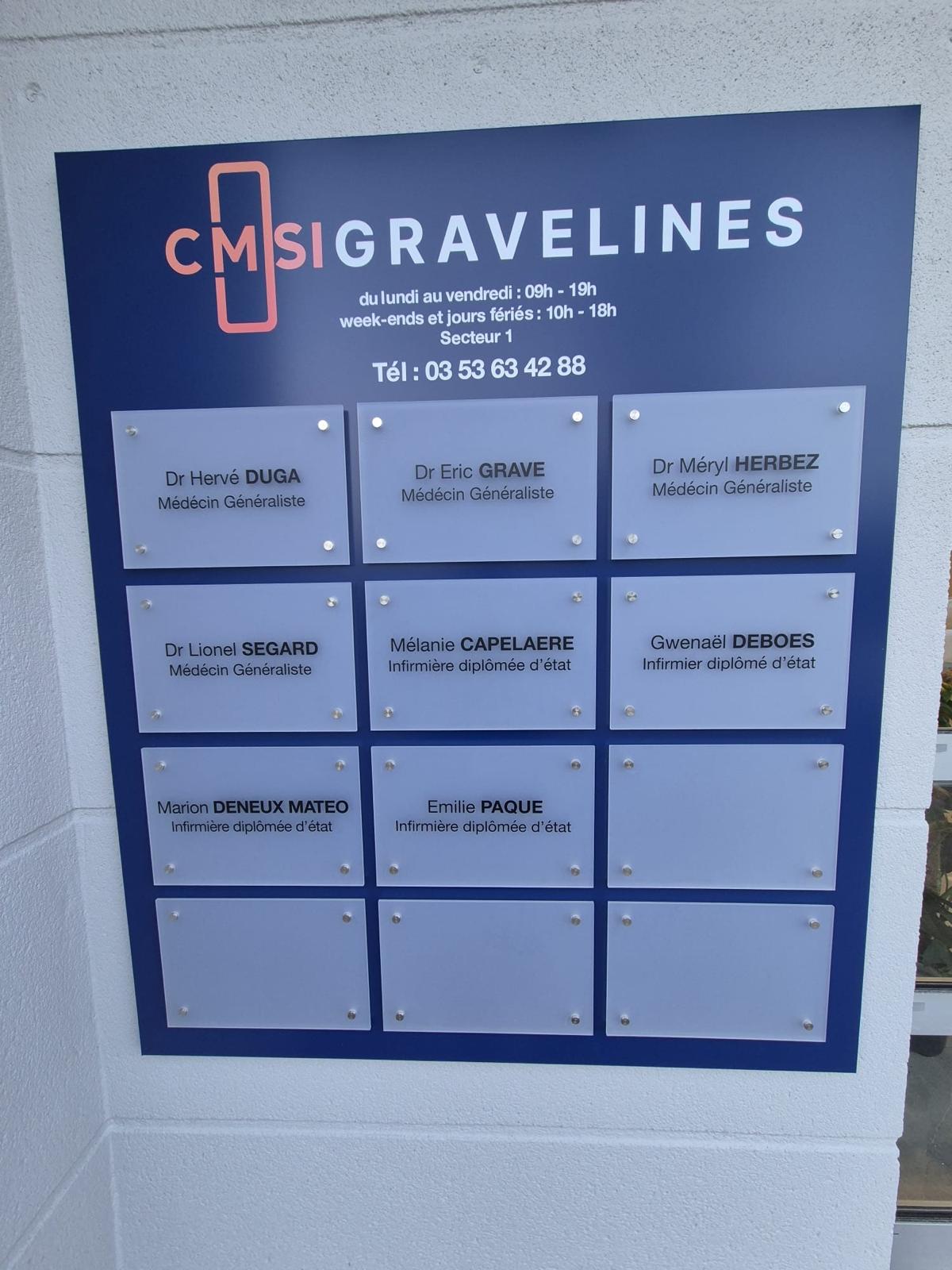 L'équipe du CMSI Gravelines