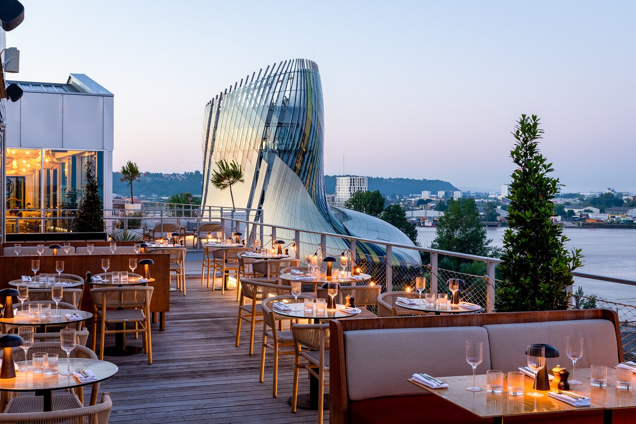 Vue depuis le restaurant "Gina"