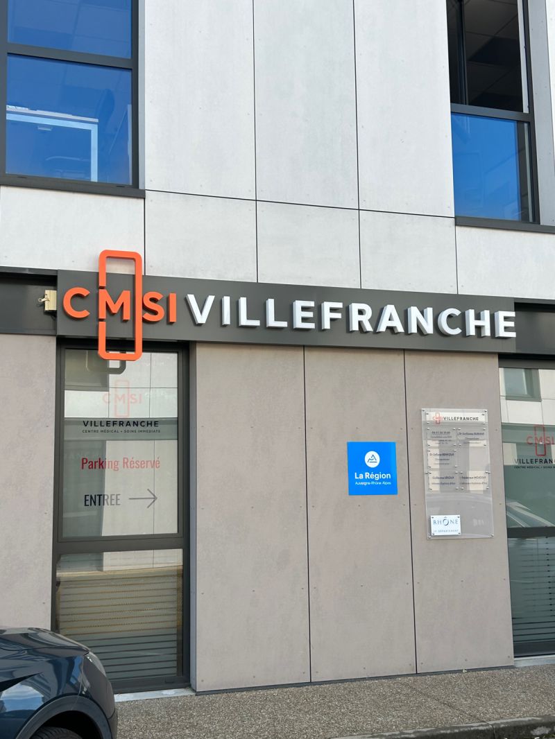 Façade du CMSI Villefranche