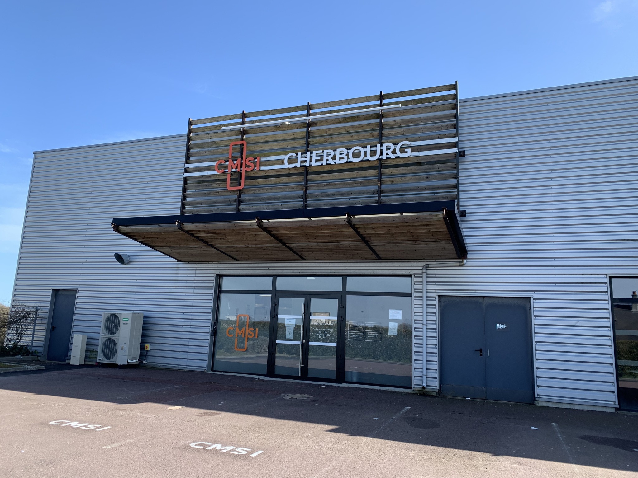 Façade du Cmsi Cherbourg