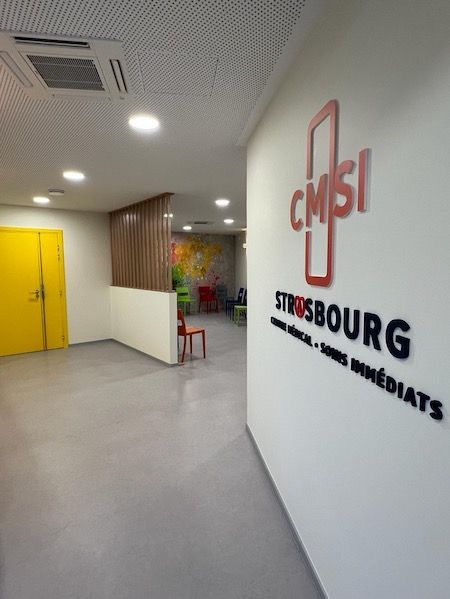 Façade du CMSI Strasbourg