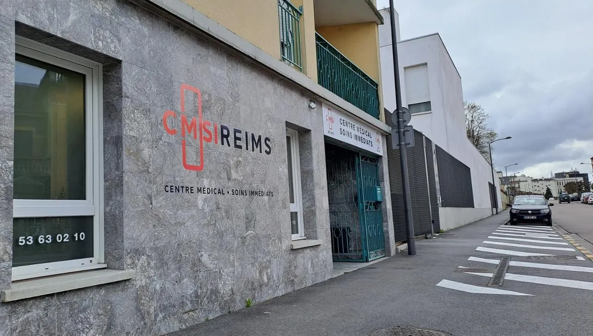 Façade du CMSI Reims