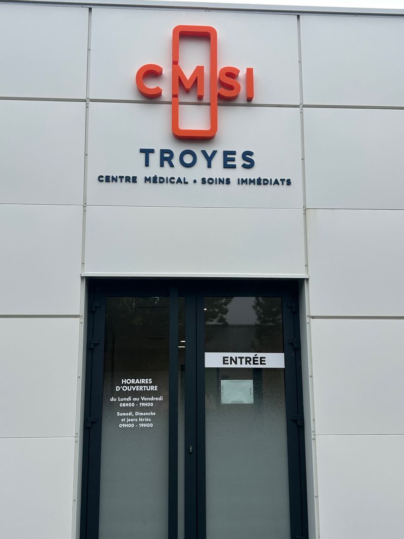 Façade du CMSI Troyes