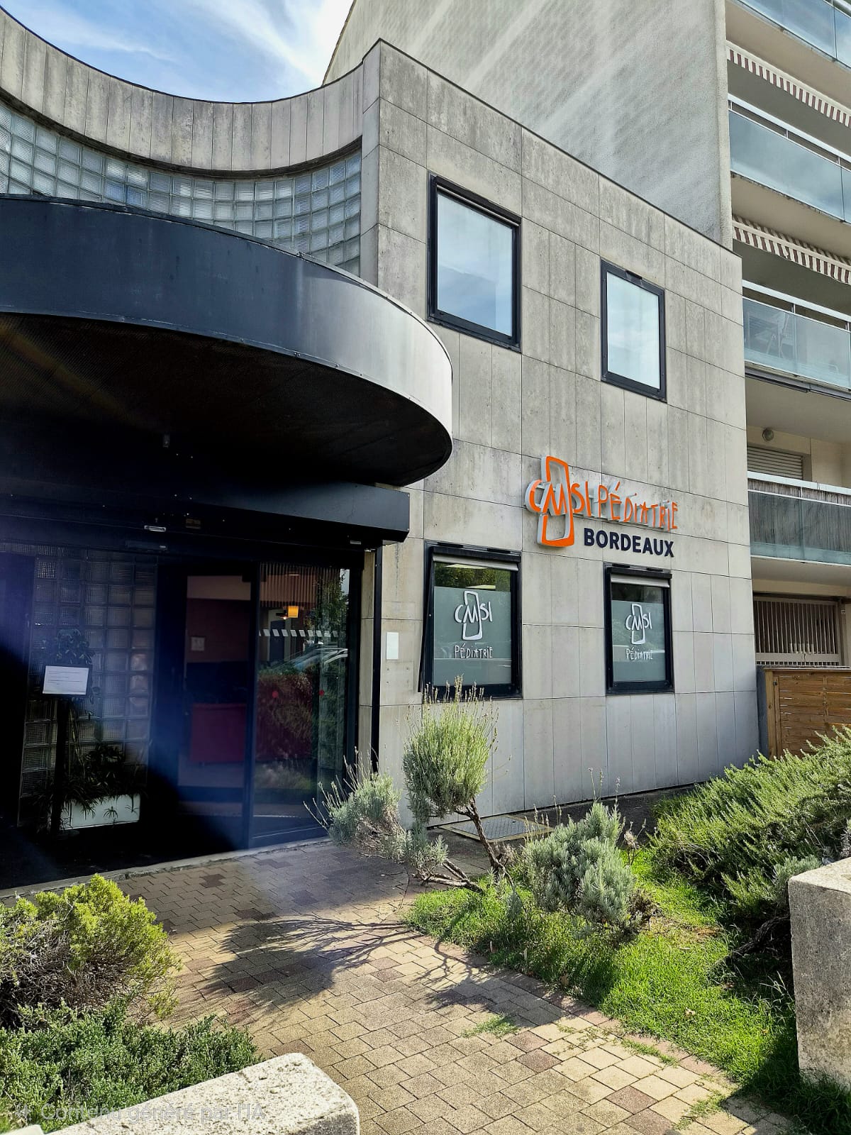 Façade du CMSI Pédiatrique