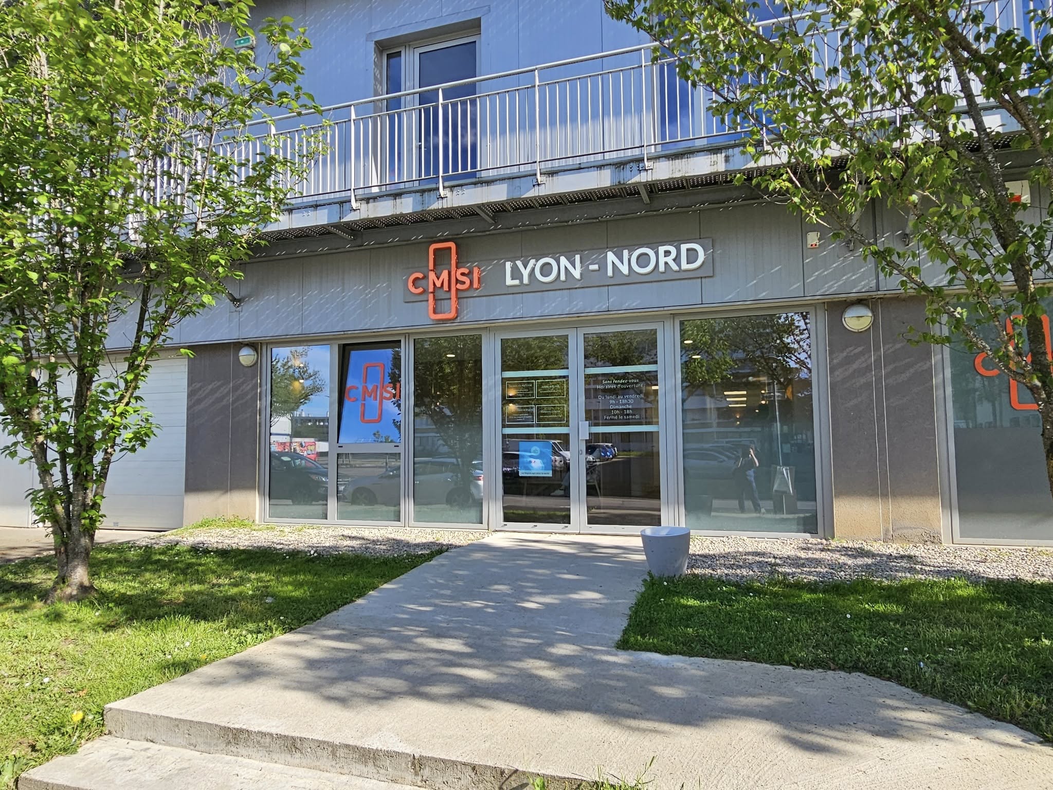 Façade du CMSI Lyon