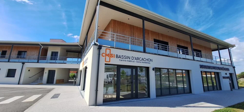 Façade du CMSI Bassin d'Arcachon