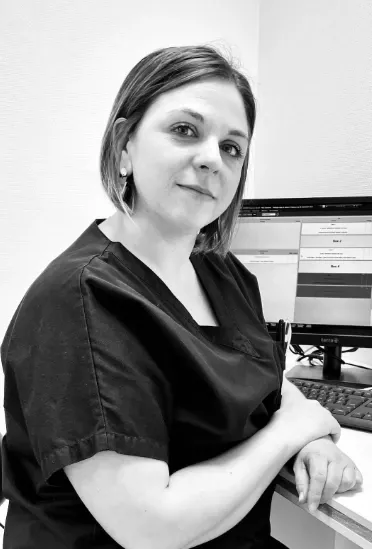 Portrait de Emilie Senepart, Infirmière
