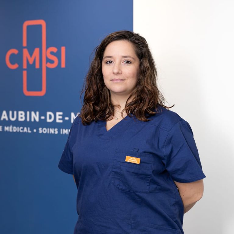 Portrait de Laetitia Costes-Villetorte, Infirmière
