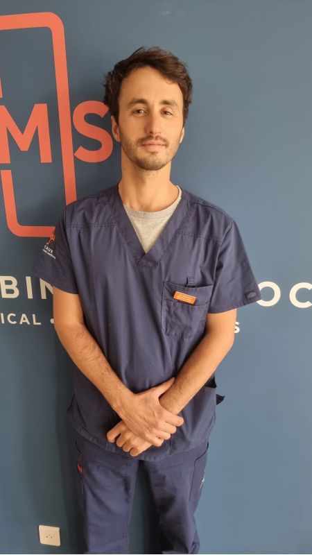 Portrait de Romain Brunschwig, Médecin