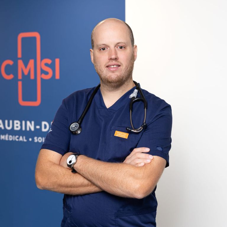 Portrait de Jean-Paul Lorendeau, Médecin