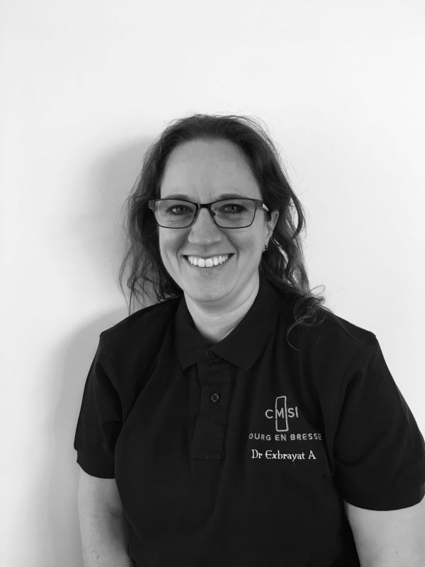 Portrait de Amandine Exbrayat, Médecin