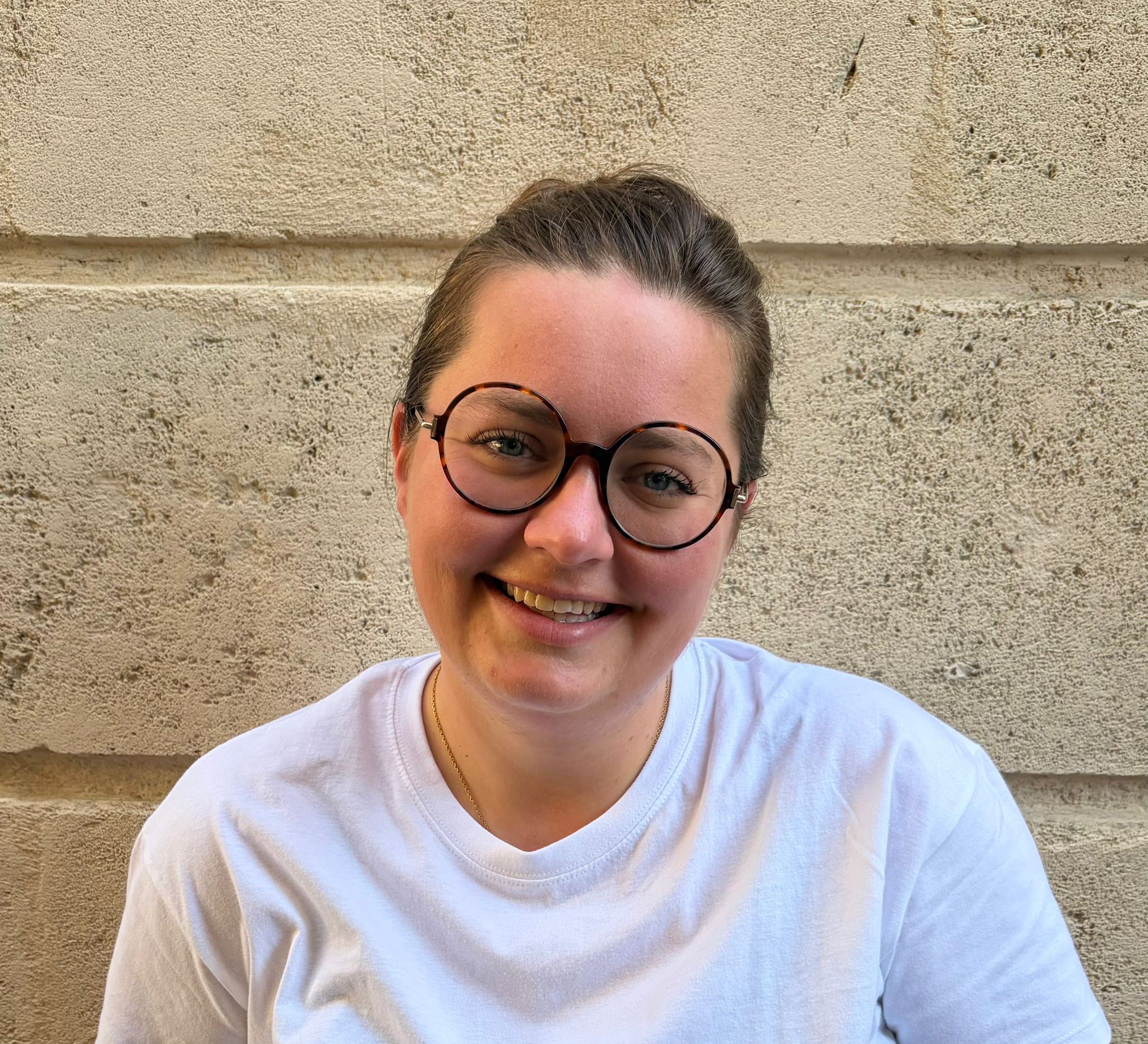Portrait de Charlotte Poirrier, Infirmière